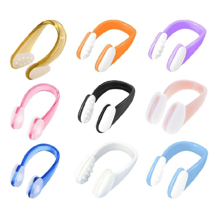 Swimming Nose Clip with Storage Box Silicone Nose Clips Swimming Accessories Swim Nose Plugs for Water Sports