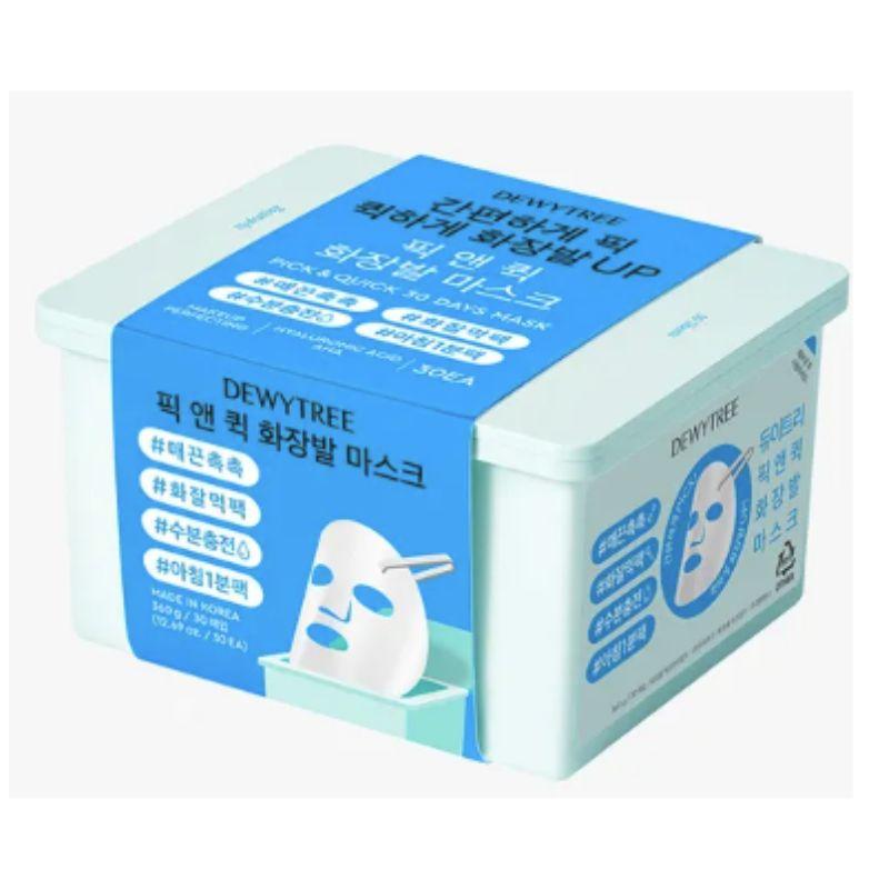 DEWYTREE Pick And Quick Refreshing Aqua Mask 30sheets