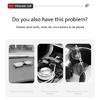 Magnetic Leather Storage Clip Auto Interior Accessory Car Glasses Holder Card Clip Universal Eyeglass Hanger for Visors
