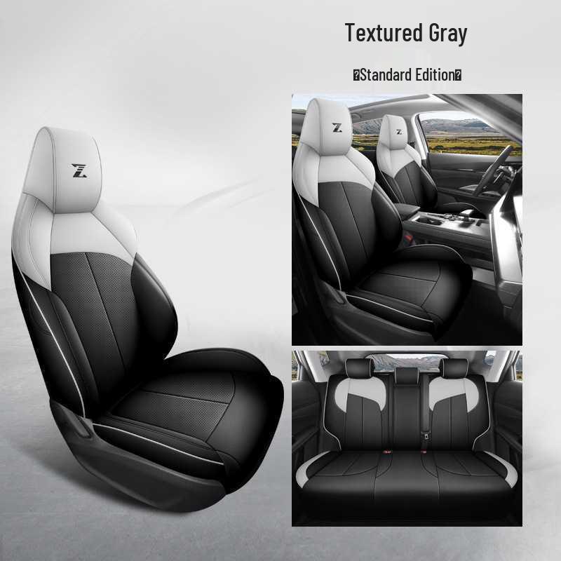 Premium Perforated Leather Car Seat Cushion for Oshan Z6 - All-Season Comfort Model