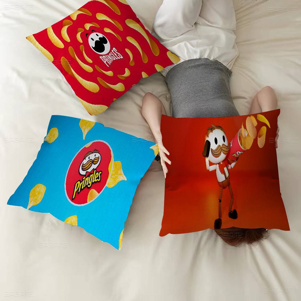 Fashion P-Pringles L-LLC Film Cushion Cover Polyester Sofa Cushions Decorative Throw Pillows Home Decoration Pillowcover