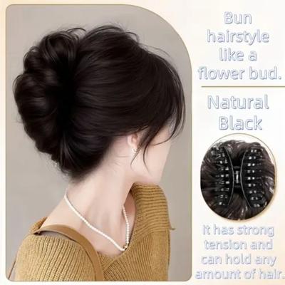 Elegante Coda di Cavallo da Donna con Clip per Capelli in Fibra Sintetica Termoresistente - Adatta per Simulazione Naturale e Fissaggio Solido Copricapo per Matrimoni