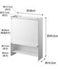 Yamazaki Jitsugyo Open Front Concealable Seasoning Rack White W38 X X Tower Large Capacity Next To Stove Kitchen Rack Guards Against Dirt 2009