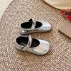 Girls' Fashionable Princess Shoes Baby Girls' Korean Style Leather Shoes Lightweight Mary Jane Shoes