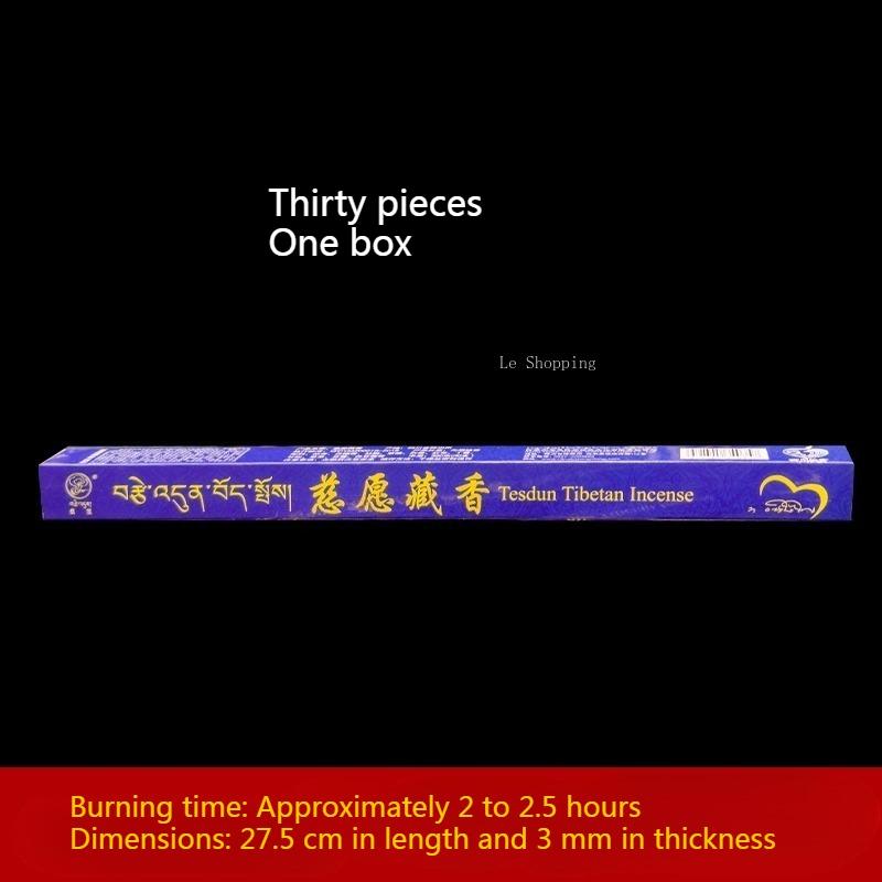 

Tibetan Incense Natural Plant Handmade Incense Stick/home Indoor Sandalwood Purifies Air Calms The Mind Helps Sleep Joss Stick 30 pieces