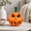 Resin Pumpkin Figurine Indoor Decoration Festive for Mantel Display, Party Hosts