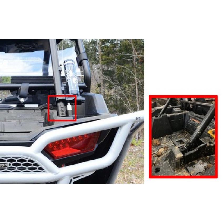 LED Backup/Reverse Lights Mounting Brackets For 14-up Polaris RZR XP 1000, 900