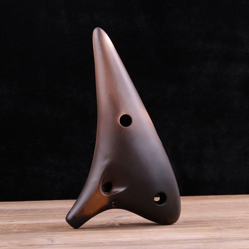 12 Holes Pottery Ocarina Music Instrument Legend Ocarinas Professional Musical Instruments Accessories Flute