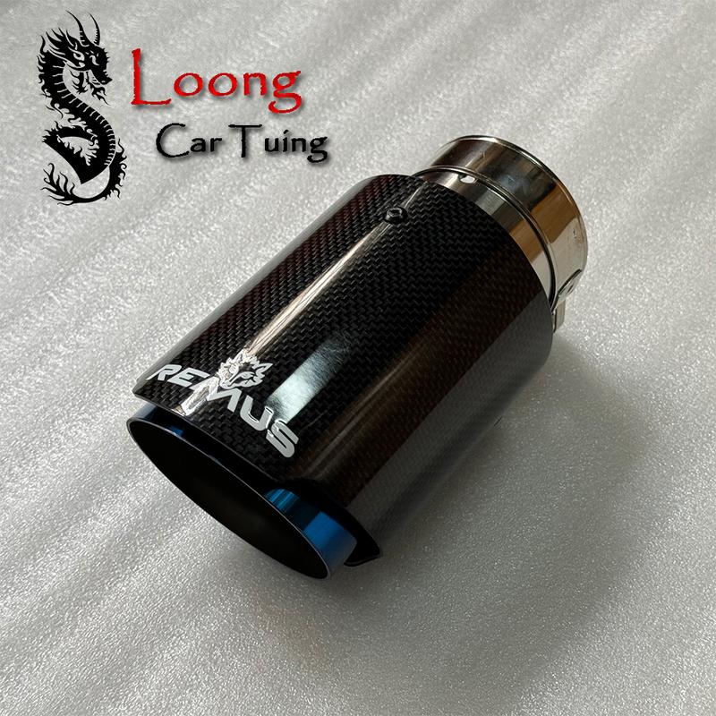 1Piece Remus Single Car Exhaust Tips
