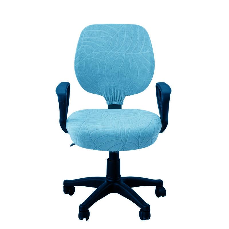 

2 шт./Компл. Утолщенный чехол на стул-колышек - Универсальный чехол-протектор для стула 2pcs-Set синий