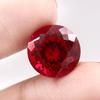 Natural Red Ruby Loose Gemstone Mozambique Blood 11 Ct Round Shape for Jewelry Making and Crafts