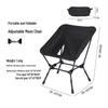 OIMG Ultralight Portable Outdoor Folding Chair with Backrest