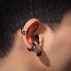 1Pc Norse Viking Runes Hoop Earrings for Men Women Stainless Steel Huggie Hoop Earrings For Male Fashion Wedding Party Jewelry