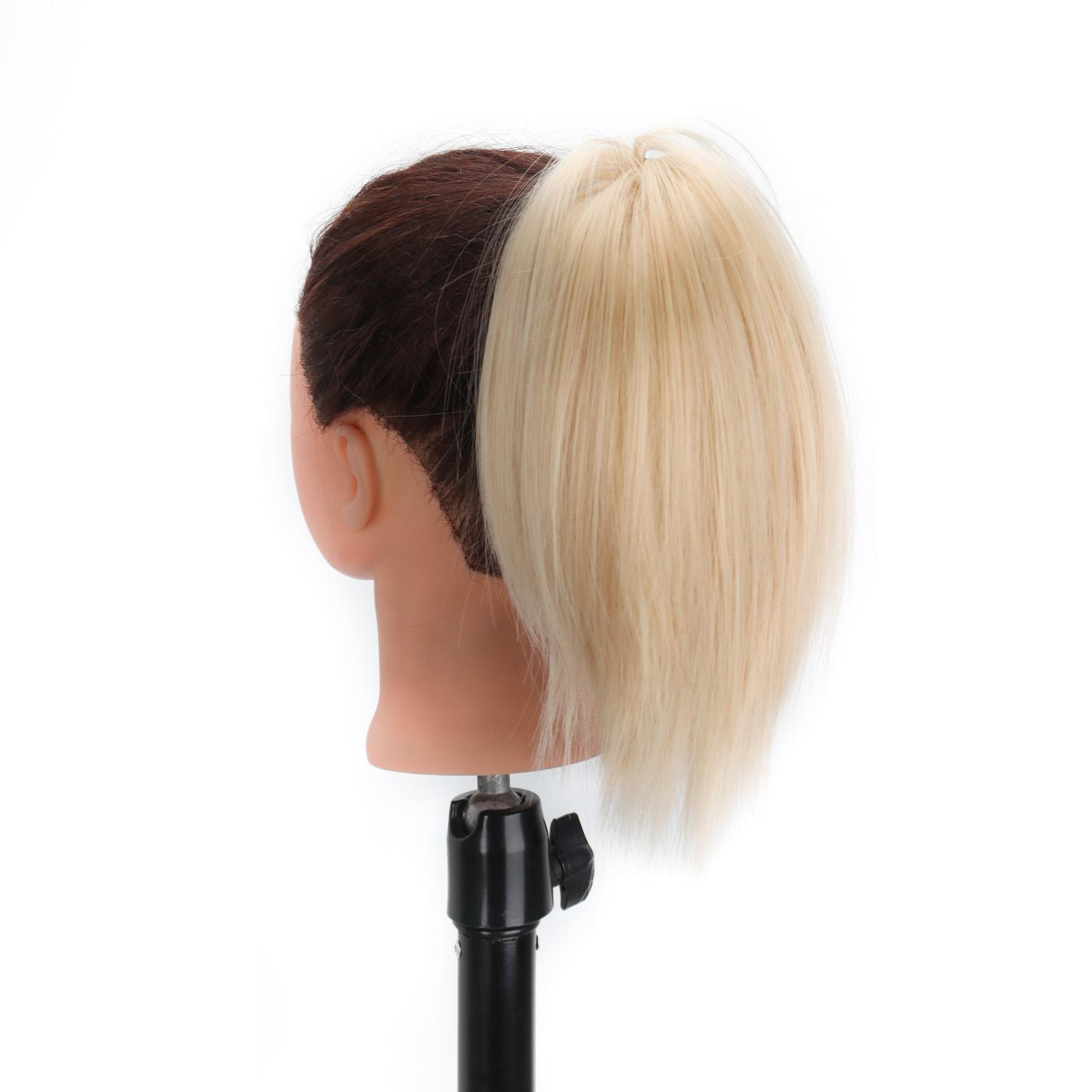 

Кінський хвіст середньої довжини Прямий хвіст Синтетичні нарощені волосся із затискачами Елегантні для щоденного використання Аксесуари для волосся 25cm