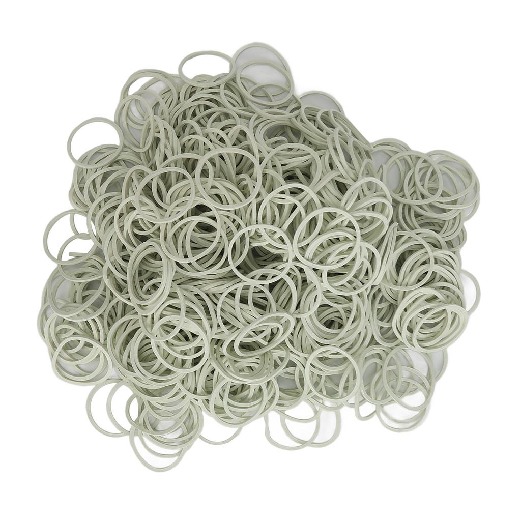 2000pcs Hair Rubber Ties Band Soft Small Tiny Elastics Rubber Band for Ponytail Dirty Braid