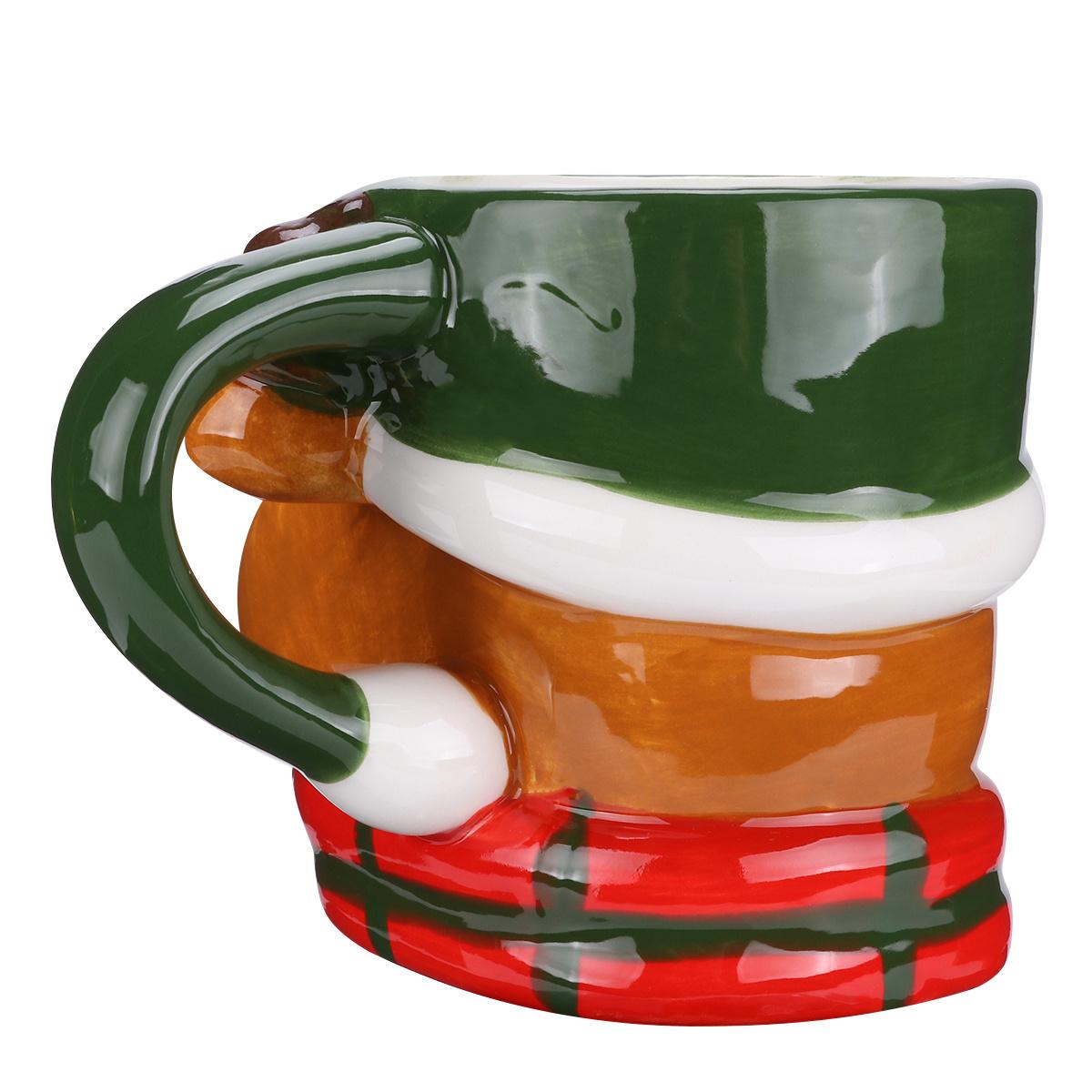 

Керамическая кружка для молока Рождественская кружка с оленем Керамическая чашка Керамическая кружка Кружка для питья Чашка other