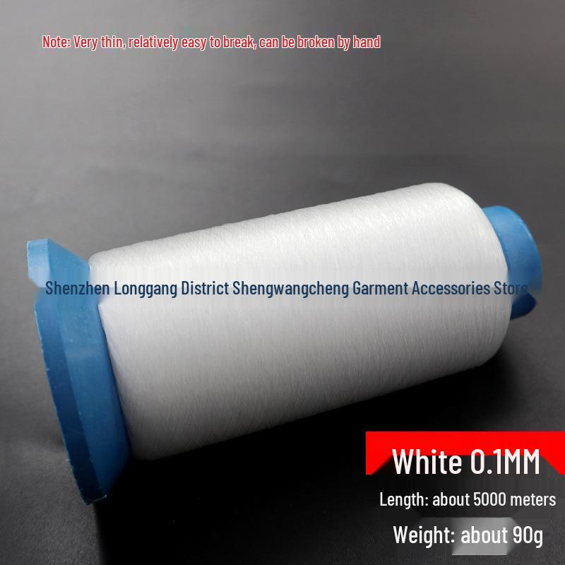 Nylon Invisible Overlock & Edge Stitching Thread for Sequin Embroidery