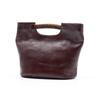 Fashionable Retro Style Genuine Leather Bucket Bag Women Full Tree Cream Vegetable Tanned Cowhide Handbag Crossbody