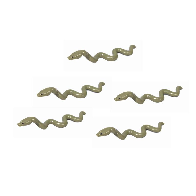 5 SZT./Zestaw Uroczy Kot Wąż Pająk Jaszczurka Zwierzęta Figurki Klocki DIY Zabawki dla Dzieci Prezenty Zabawka Zwierzę 38801 13786