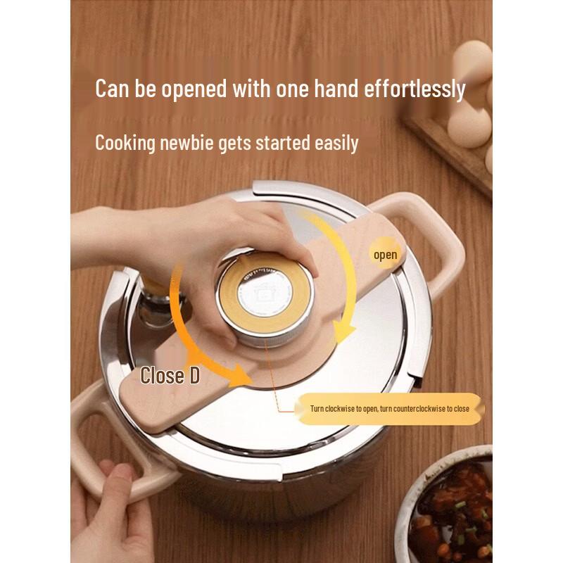 COOKER KING 316L Stainless Steel Pressure Cooker
