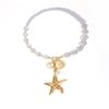 Bohemian Seaside Vacation Wind Pearl Shell Conch Starfish Necklace Female Niche Design Sense Collarbone Chain