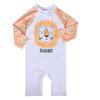 Kids' Cute Quick-Dry One-Piece Swimsuit: Long Sleeve, Sun Protection for Boys, Girls, Infants & Toddlers