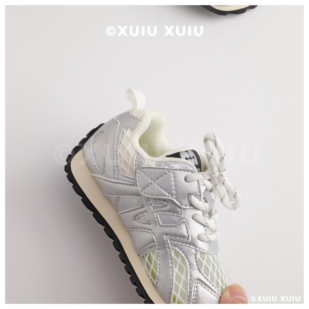 XUIU "Ghost Family Joint Name" Retro Children's Functional Forrest Gump Shoes Spring and Summer Single Net Boys and Girls [Wenzhou Shoes]