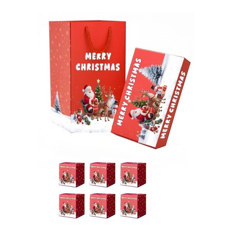Surprising Bouncing Box Christmas Decoration Set Creative DIY Project for Kids and Adults Paper Crafts