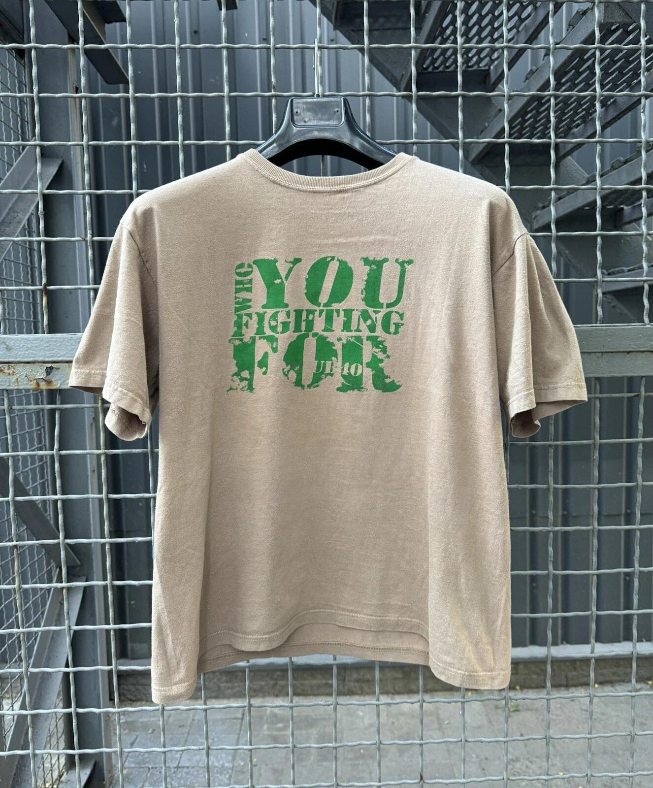 

Vintage UB40 Tour T Shirt Rock Band Y2K Tee L