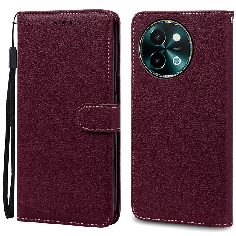 For Vivo Y38 5G Case Silicone Wallet Leather Flip Case For Vivo Y38 5G Case Soft Wallet Book Cover Housing Coque Fundas
