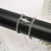 1 Pairs Couple Hold Hands Magnet Bracelets Decoration Friendship Chain Fashion Bracele Valentines Jewelry Gift For Women Me K9t3