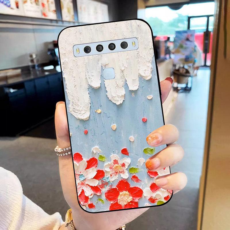 For TCL 10L Case T770H T770B Back Cover For TCL 10 Lite Case Coque Shockproof Soft TPU Silicone Phone Case 10 L 10Lite Fundas