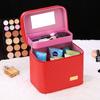 Makeup Cosmetic Large Korean Small Item Cosmetic Large with Antique Girl IBUKI-STYLE Box, Box, Portable, Capacity, Makeup, Travel, Style, Pouch, Bag,