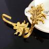 Vintage Metal Leaf Wall Hooks for Home Decor and Organization Ideal for Hanging Curtains Keys Towels Hats in Bathroom Door