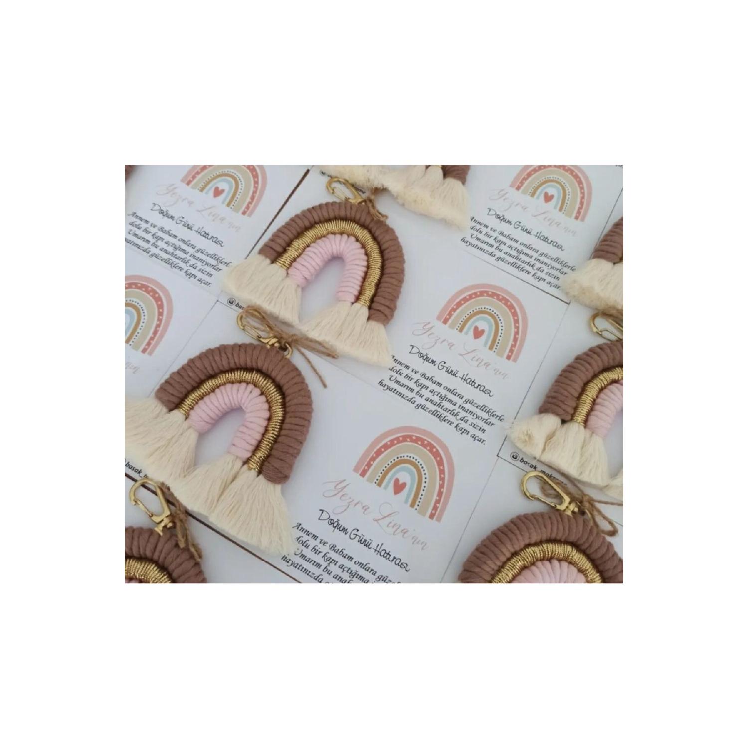 

Макраме Радуга Свадьба Помолвка Хна Детский Подарочный Брелок