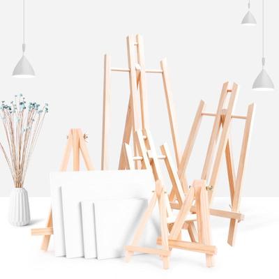 Children's Wooden Tabletop Easel for Art, Phone, and Tablet Display