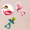 Cute Baby Dummy Pacifier Fresh Food/Fruit Feeder Feeding Nipple Weaning Teething Nipple Teat Pacifier Teether Soother