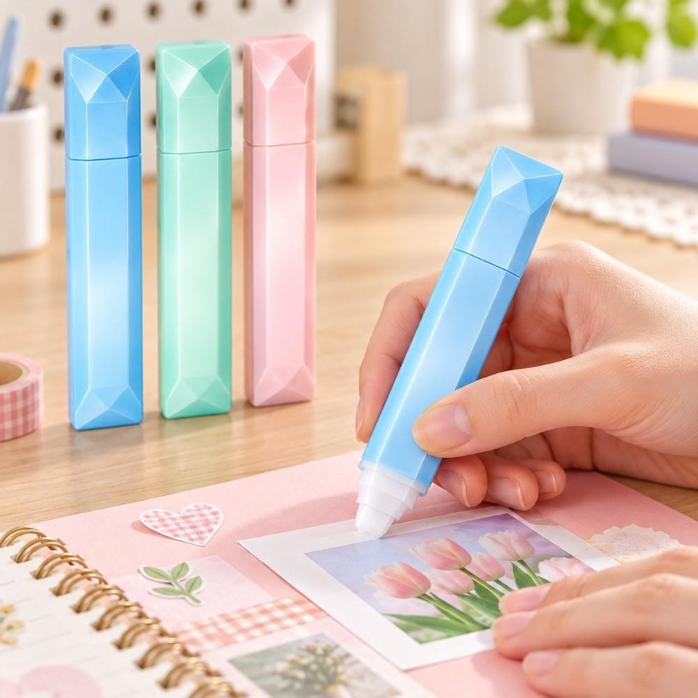 4pcs Even Adhesion Adhesive Dot Dispenser 6mm Width Repositionable Glue Stick Crafts