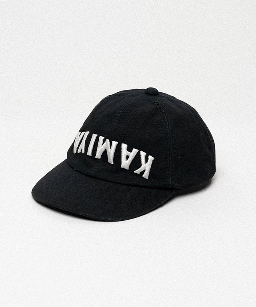 Kamiya Kamiya Upside-Down Distressed Cap - Black