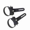 Montagehalterung 1-3 Rohre Aluminium Bull/Roll Bar Montagehalterung Halterung LED Auto LKW Off-Road Arbeitsscheinwerfer Die meisten Auto LKW (2,5 ")