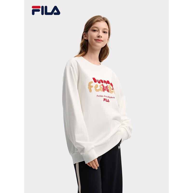 FILA Unisex New Year Pullover Sweatshirt 2XL