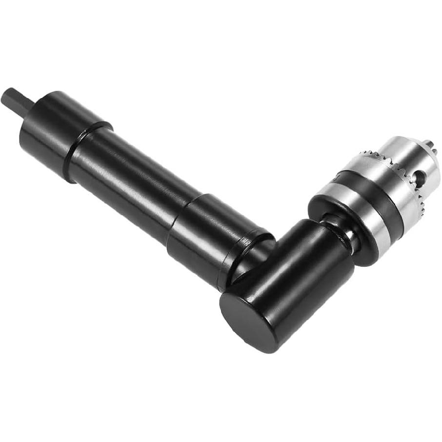 

Weytoll Насадка для дрели под прямым углом, Беспроводной адаптер для дрели под углом 90 градусов, Патрон 3/8 и шестигранный хвостовик 8 мм, Адаптер-насадка для беспроводной дрели под прямым углом,