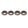 4Pcs Car Door Panel Lock Pin Grommet For Volvo for S80 For S60 For V70 For XC70 XC90 Bushing Outer Ring Cap 39978890