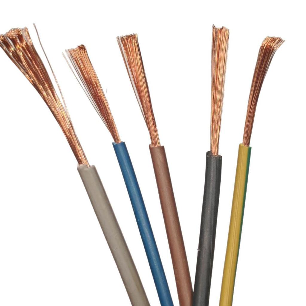 YC/YZ 5-Core 3+2 Series Three-Phase Rubber Sheathed Flexible Cable, Medium-Heavy Duty, National Standard.