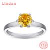 Classico anello in argento sterling 925 con zirconi, gioielli da donna, promessa di matrimonio, regalo per feste