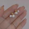 Geometric Pearl Earrings: Light Luxury & Niche High-End Accessories