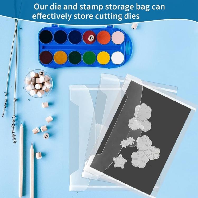 30 Pcs Die Storage Bag Magnetic Plate Cutting Dies Stencil Organizers Magnetic Sheets for Craft