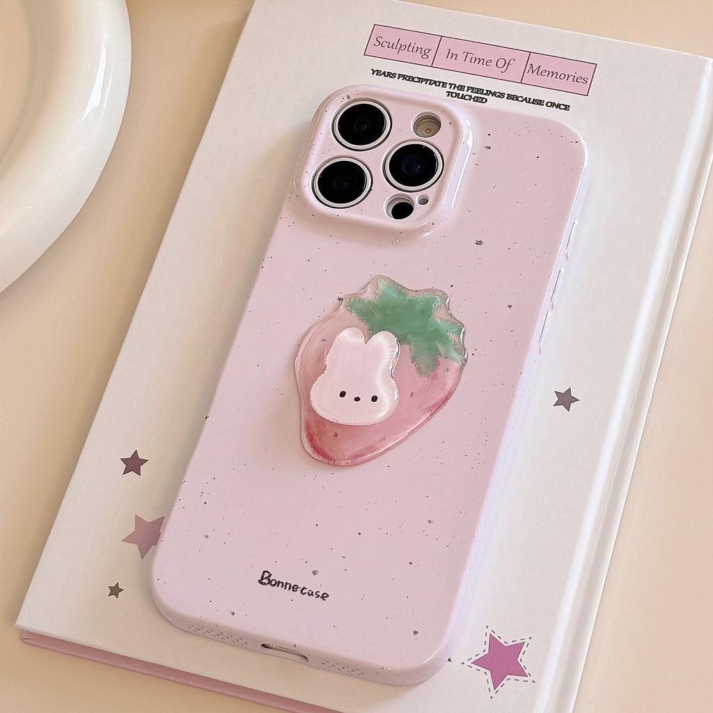 Rotating Cute Fruit Animals for IPhone17 Mobile Phone Case for Apple 14promax Film 13 All Inclusive 15