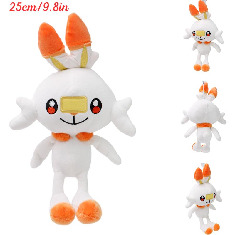 Sprigatito Fuecoco Quaxly Kawaii Plush Toys Cute Anime Scorbunny Cinderace Stuffed Animals Peluche Dolls Festivals Gifts