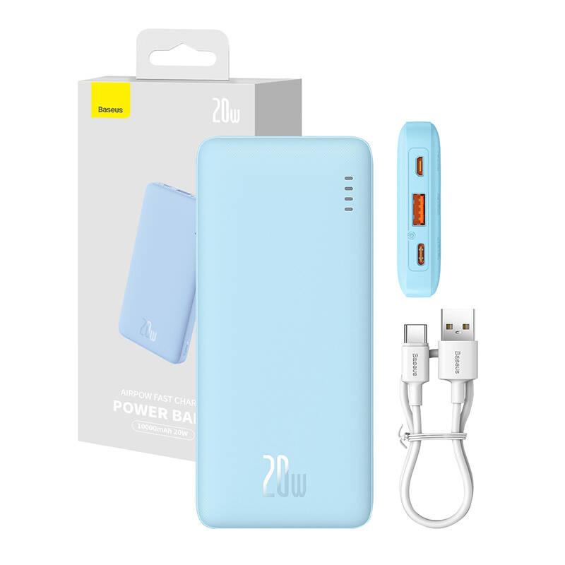 Powerbank Baseus Airpow 10000 Mah 20W (Blå)